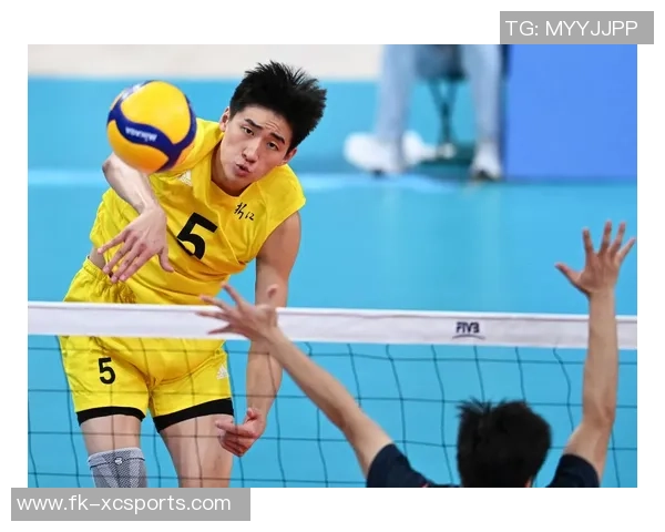 排球——男人20岁以下组小组赛：浙江队胜四川队